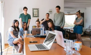 When the music overs turn the light off